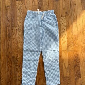 Crewcuts Light Blue Striped Chinos